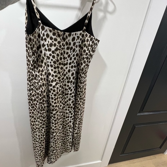 Club Monaco Paz Leopard Print Dress - Picture 7 of 8